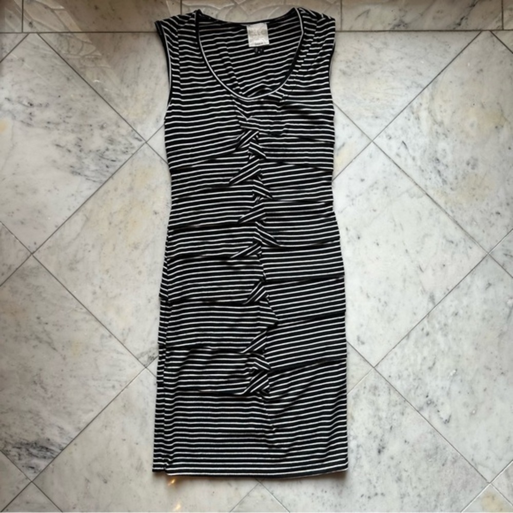 Nicole Miller sleeveless striped dress - S
